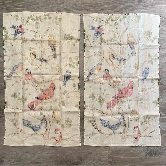 *2 Bird Tea Towels From England - Picture 7 of 7